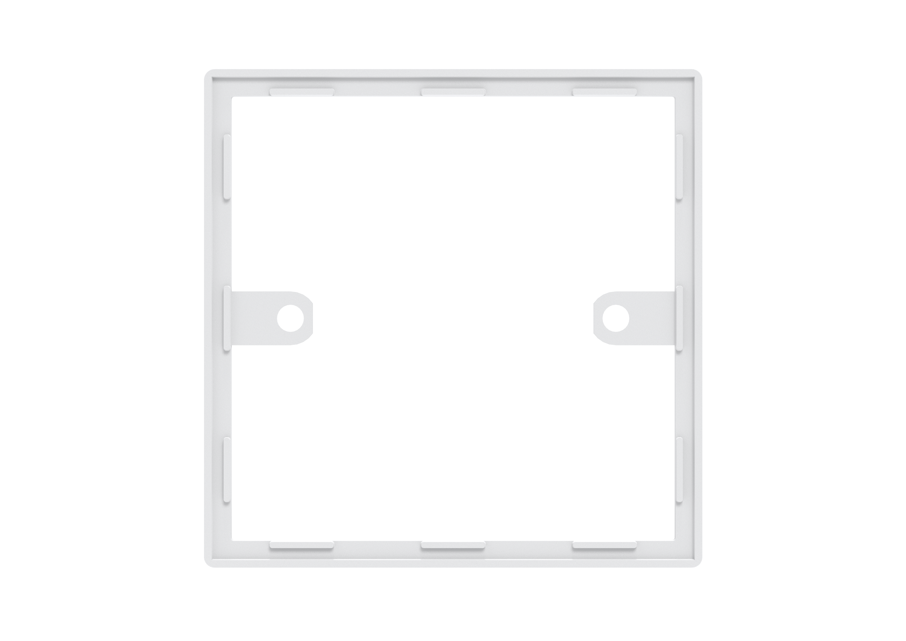 1GANG GASKET WHITE