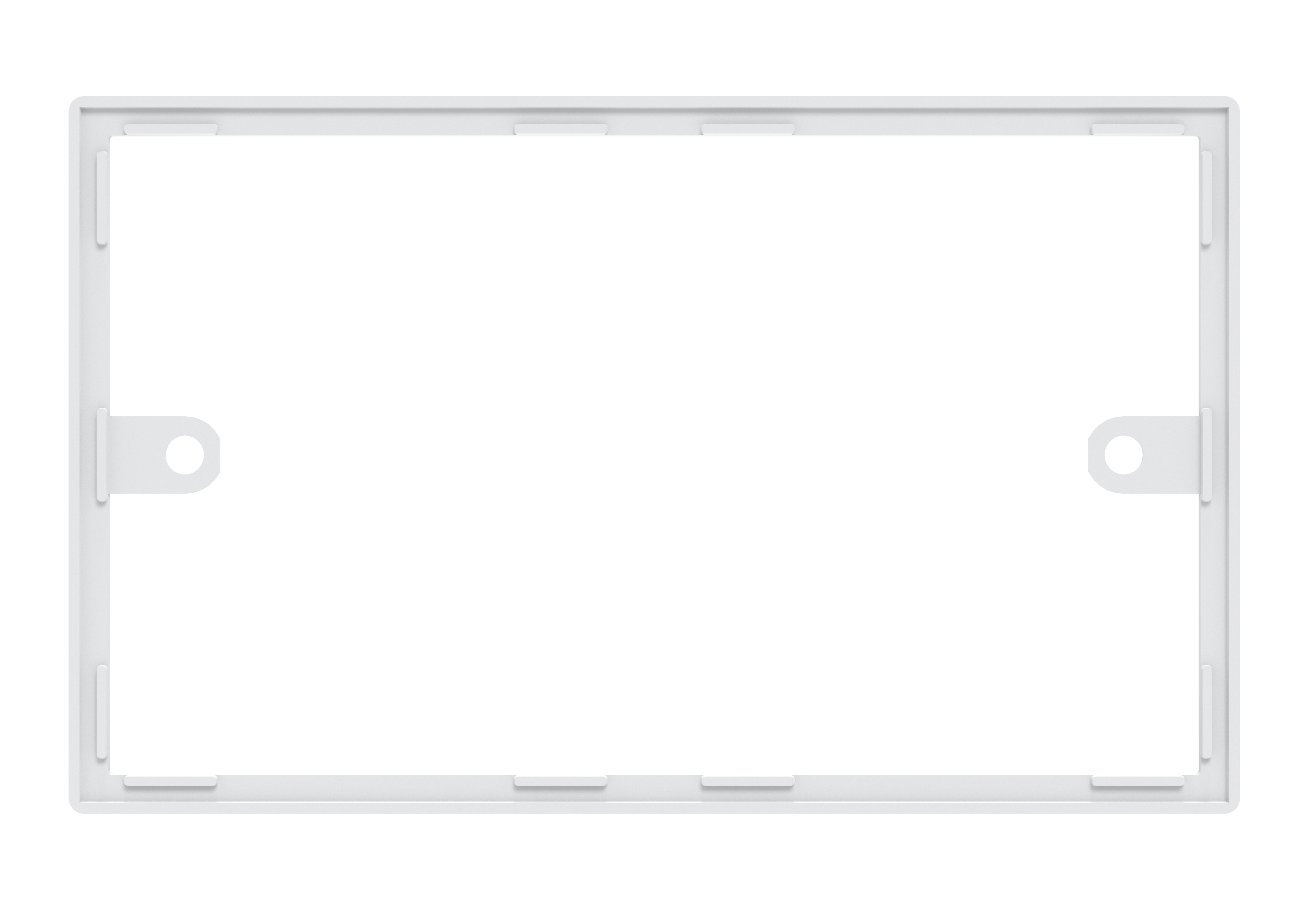 2GANG GASKET WHITE