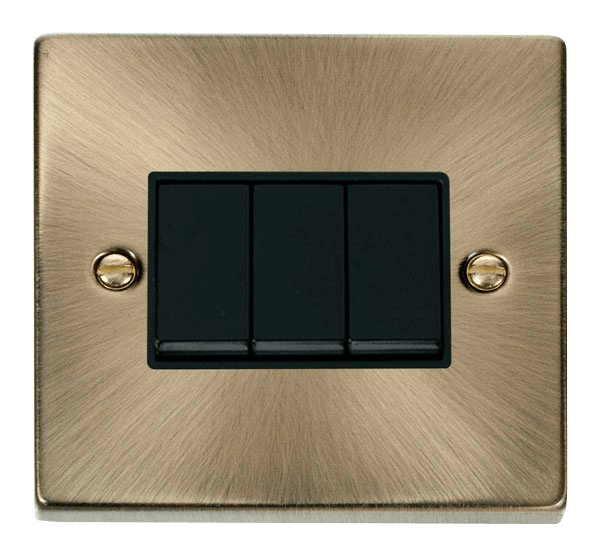 VP ANT/BR 10A 3-GANG