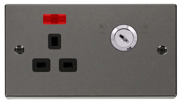 13A 1G DP LOCKABLE S