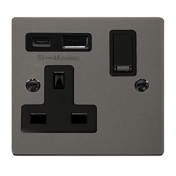 13A 1G AandC USB BN BK