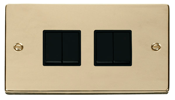 VPBRASS 10A 4-GANG 2