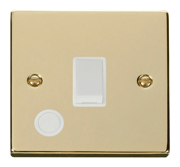 VPBRASS 20A 1-GANG D