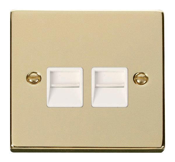 VPBRASS TWIN TELEPHO