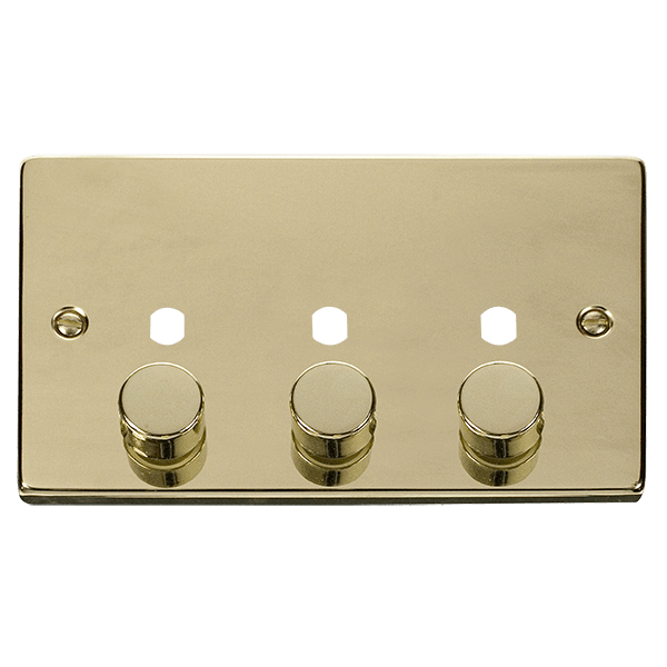 VPBR 3 GANG DIMMER P