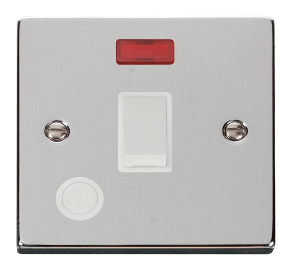 VPCHROME 20A 1-GANG
