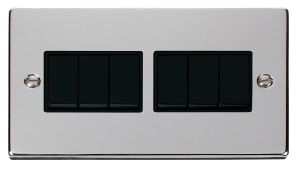 VPCHROME 10A 6-GANG