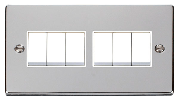 VPCHROME 10A 6-GANG