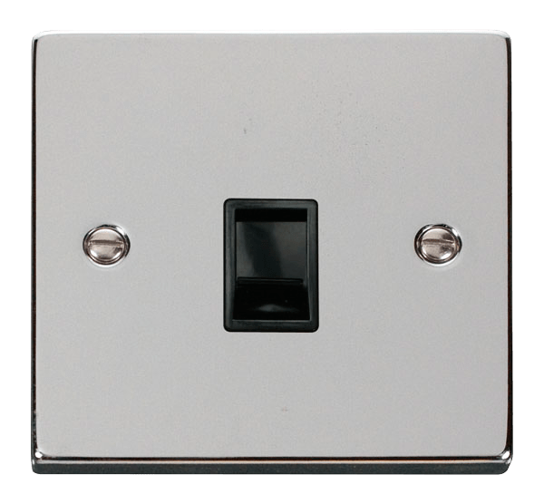 VPCHROME RJ11 BLACK