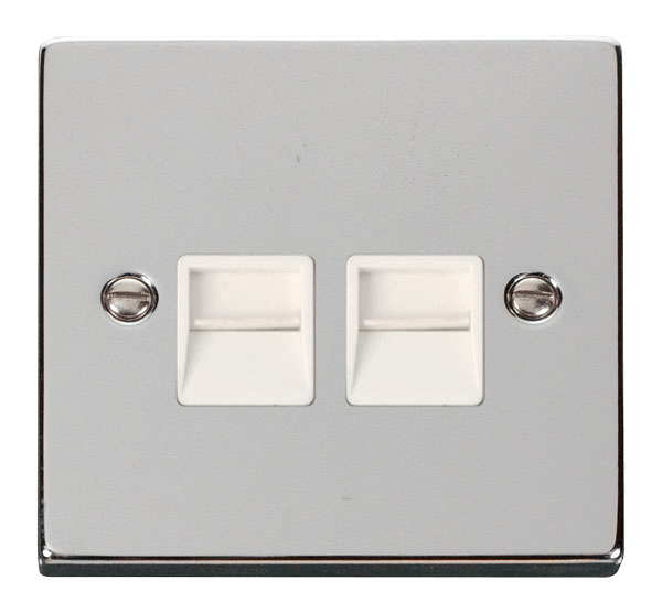 VPCHROME TWIN TELEPH