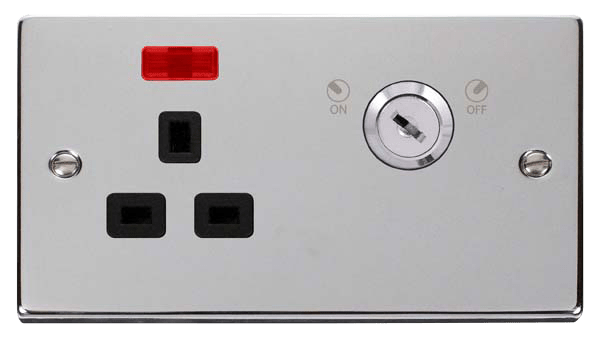 13A 1G DP LOCKABLE S