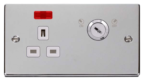 13A 1G DP LOCKABLE S