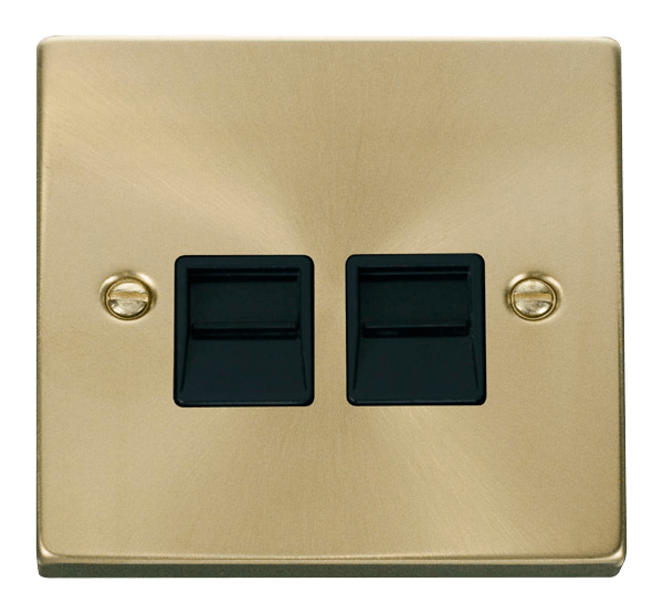 VPSAT.BRASS TWIN TEL