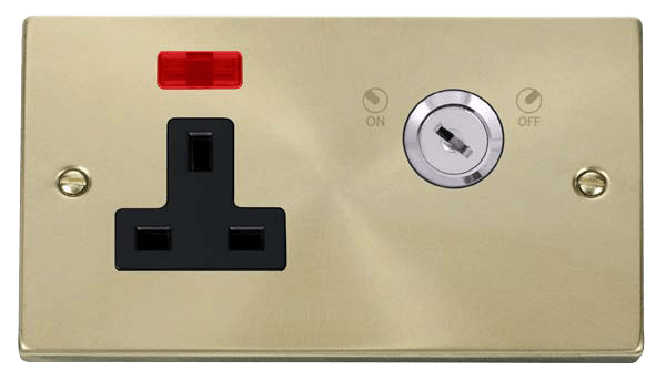 13A 1G DP LOCKABLE S