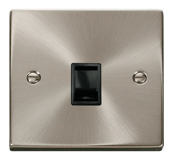 VPSCHROME RJ11 BLACK
