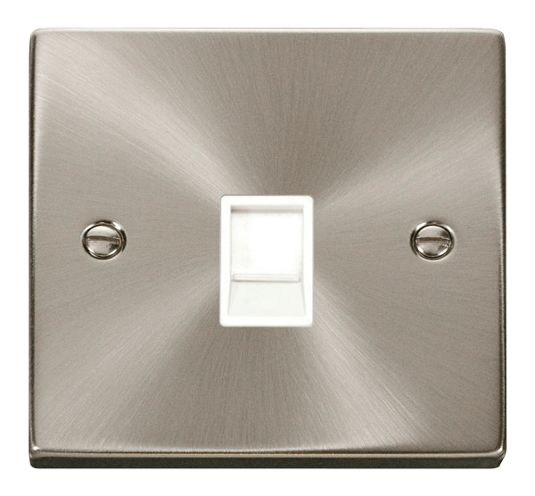 VPSCHROME RJ11 WHITE