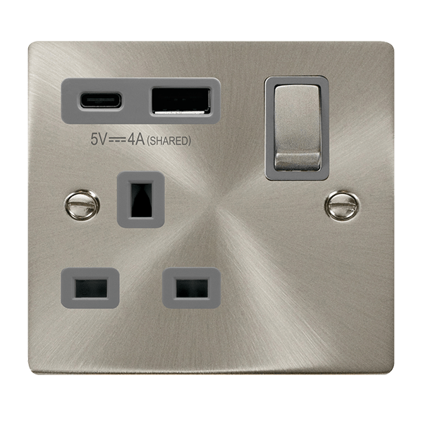 13A 1G AandC USB SC GY