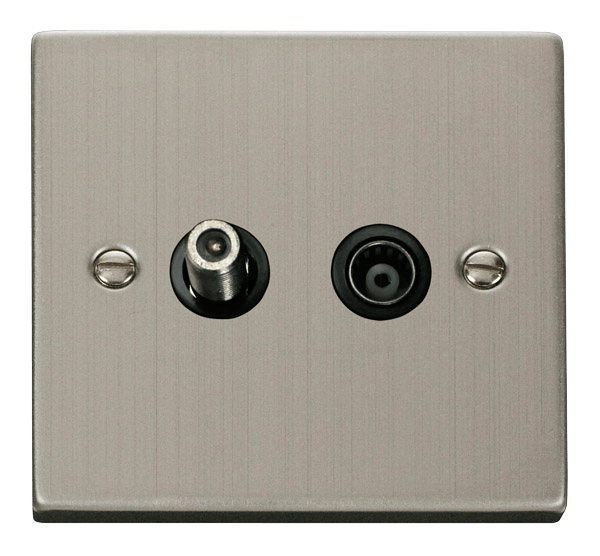 1G SAT+ISOL COAX SKT