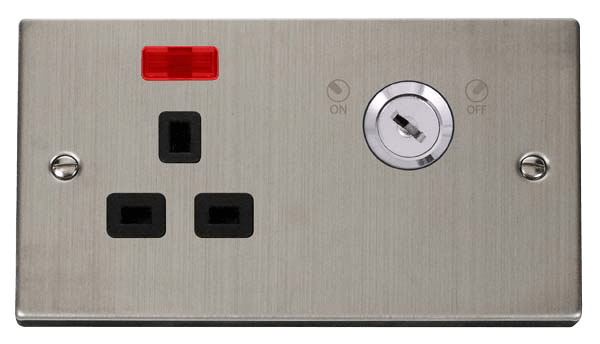 13A 1G DP LOCKABLE S