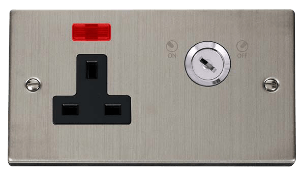 13A 1G DP LOCKABLE S