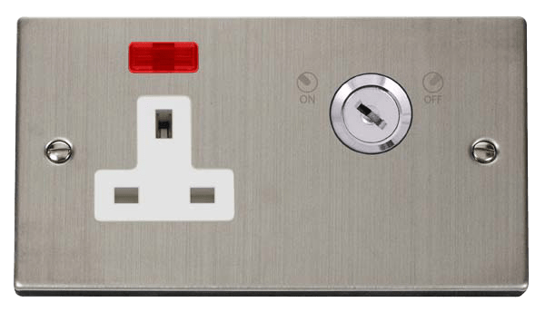 13A 1G DP LOCKABLE S